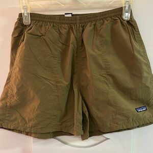 Patagonia Earthy Green Casual Shorts
